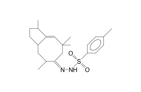 3,3,6a,11a-Tetramethyl-bicyclo(6.3.0)undec-1-en-5-one tosylhydrazone