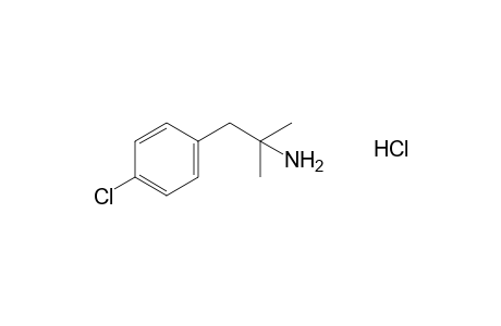 p-CHLORO-alpha,alpha-DIMETHYLPHENETHYLAMINE, HYDROCHLORIDE