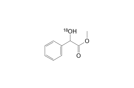 methyl 2-(18O)oxidanyl-2-phenyl-acetate
