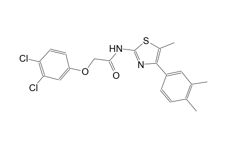 2-(3,4-dichlorophenoxy)-N-[4-(3,4-dimethylphenyl)-5-methyl-1,3-thiazol-2-yl]acetamide