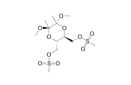 (2R,3R,5S,6S)-2,3-DIMETHOXY-2,3-DIMETHYL-5,6-BIS-(((METHANESULFONYL)-OXY)-METHYL)-[1,4]-DIOXANE