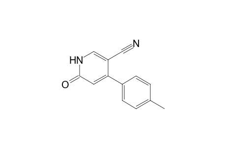 6-oxo-4-p-tolyl-1,6-dihydro-pyridine-3-carbonitrile