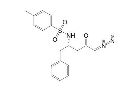Diazo-(N-tosyl-L-.beta.homophenylalanyl)methane