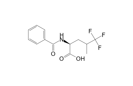 N-benzoyl-5,5,5-trifluoroleucine