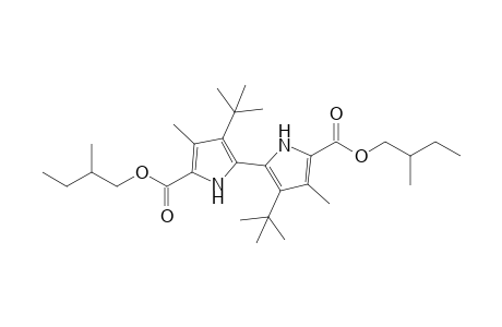 Di-(2-methyl-butyl) 3,3'-bis(t-butyl)-4,4'-dimethyl-2,2'-bipyrrole-5,5'-dicarboxylate