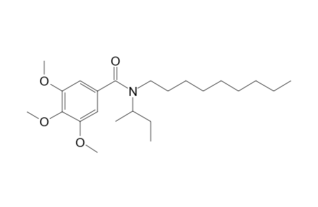 Benzamide, 3,4,5-trimethoxy-N-(2-butyl)-N-nonyl-
