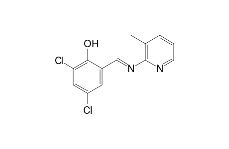 4,6-dichloro-2-[N-(3-methyl-2-pyridyl)formimidoyl]phenol
