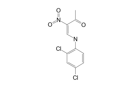 4-(2,4-DICHLOROPHENYL)-AMINO-3-NITROBUT-3-EN-2-ONE