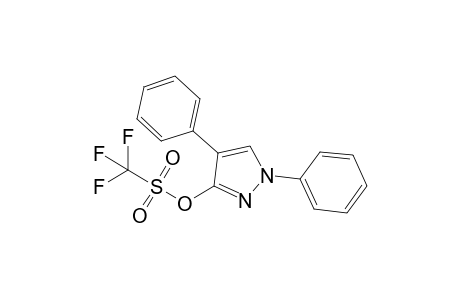 1,4-Diphenyl-1H-pyrazol-3-yl trifluoromethane sulfonate