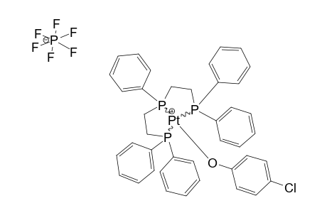 [(PT(TRIPHOS)(OC6H4-PARA-CL)][PF6]