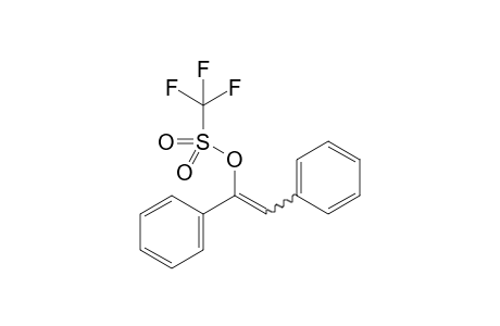 (E/Z)-1,2-diphenylvinyl trifluoromethanesulfonate