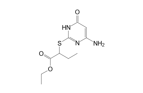 Ethyl 2-[(4-amino-6-oxo-1H-pyrimidin-2-yl)sulfanyl]butanoate