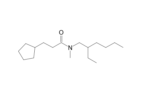 Propionamide, 3-cyclopentyl-N-methyl-N-(2-ethylhexyl)-