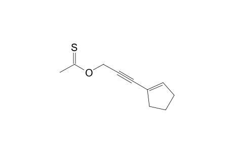3-(Cyclopent-1-enyl)propargyl Thioacetate