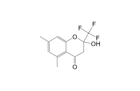 2-hydroxy-5,7-dimethyl-2-(trifluoromethyl)-2,3-dihydro-4H-chromen-4-one