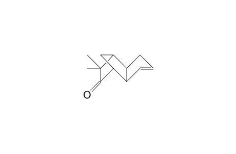 9,9-Dimethyl-exo-tricyclo(5.2.1.0/2,6/)dec-4-en-8-one