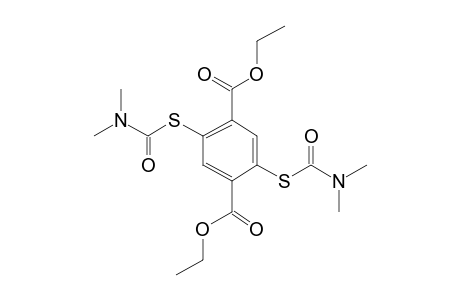 Diethyl 2,5-bis([(dimethylamino)carbonyl]sulfanyl)terephthalate