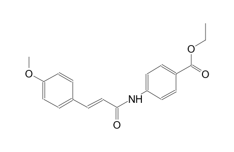 benzoic acid, 4-[[(2E)-3-(4-methoxyphenyl)-1-oxo-2-propenyl]amino]-, ethyl ester
