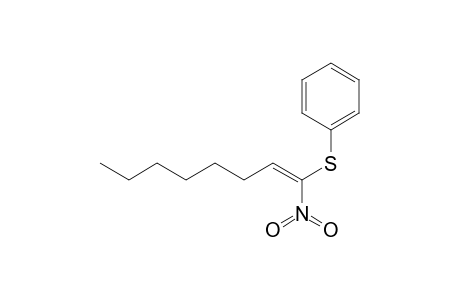 Benzene, [(1-nitro-1-octenyl)thio]-, (Z)-
