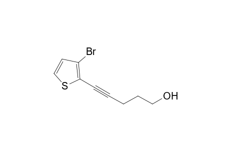 5-(3-Bromothien-2-yl)pent-4-yn-1-ol