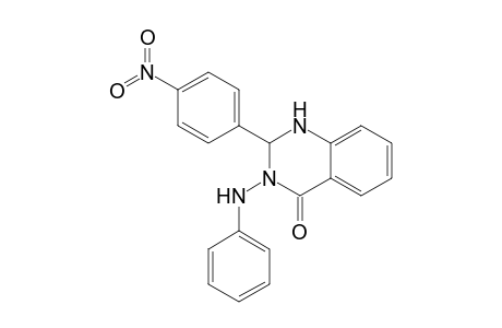 2-(4-Nitrophenyl)-3-(phenylamino)-2,3-dihydroquinazolin-4(1H)-one