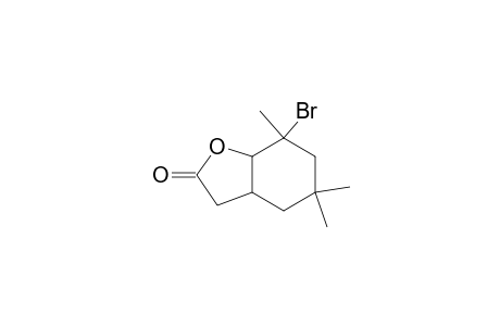 2-bromo-2,4,4-trimethyl-9-oxabicyclo[4.3.0]nonan-8-one