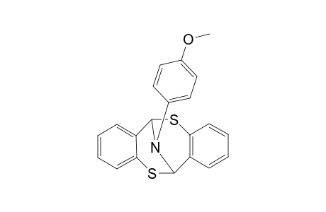 6H,12H-Dibenzo[b,f][1,5]dithiocin-6,12-imine, 13-(4-methoxyphenyl)-