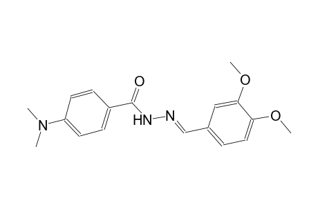 N'-[(E)-(3,4-dimethoxyphenyl)methylidene]-4-(dimethylamino)benzohydrazide