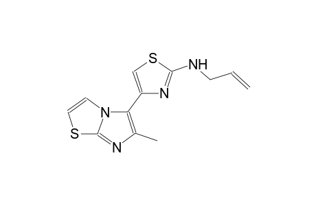 2-thiazolamine, 4-(6-methylimidazo[2,1-b]thiazol-5-yl)-N-(2-propenyl)-