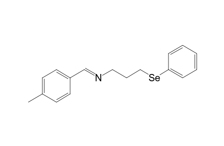 3-Benzeneselenyl-N-(4-methylbenzylidene)-1-propylamine