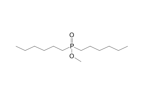 Dihexylphosphinic acid, o-methyl