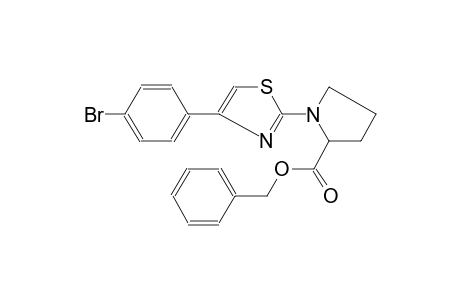 (phenylmethyl) 1-[4-(4-bromophenyl)-1,3-thiazol-2-yl]pyrrolidine-2-carboxylate
