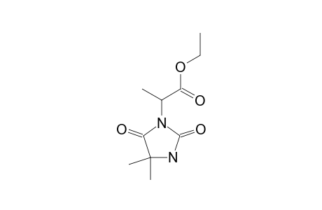 2-(4,4-DIMETHYL-2,5-DIOXO-IMIDAZOLIDIN-1-YL)-PROPIONIC-ACID-ETHYLESTER
