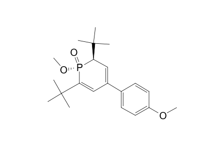 Phosphorin, 2,6-bis(1,1-dimethylethyl)-1,2-dihydro-1-methoxy-4-(4-methoxyphenyl)- , 1-oxide, trans-