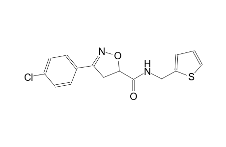 5-isoxazolecarboxamide, 3-(4-chlorophenyl)-4,5-dihydro-N-(2-thienylmethyl)-