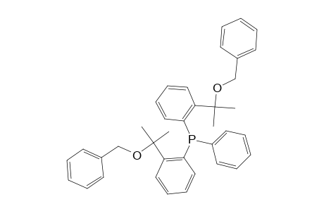 BIS-[2-(1-METHYL-1-BENZYLOXYETHYL)-PHENYL]-PHENYLPHOSPHINE