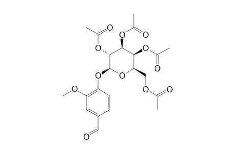 TETRA-O-ACETYL-BETA-D-GALACTOPYRANOSYLVANILLIN