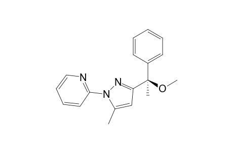 (R)-2-[3-(1-Methoxy-1-phenylethyl)-5-methylpyrazol-1-yl]pyridine