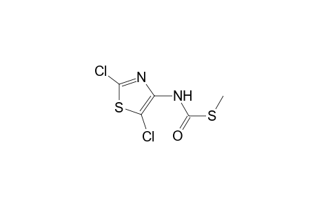 N-(2,5-dichloro-4-thiazolyl)carbamothioic acid S-methyl ester