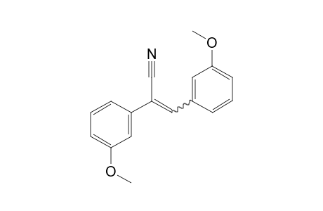 2,3-bis(3-methoxyphenyl)acrylonitrile