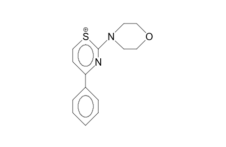 2-(4-Morpholino)-4-phenyl-3-aza-thiopyrylium cation