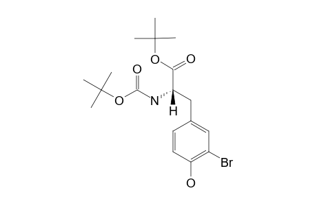 N-(TERT.-BUTYLOXYCARBONYL)-L-3-BROMOTYROSINE-TERT.-BUTYLESTER