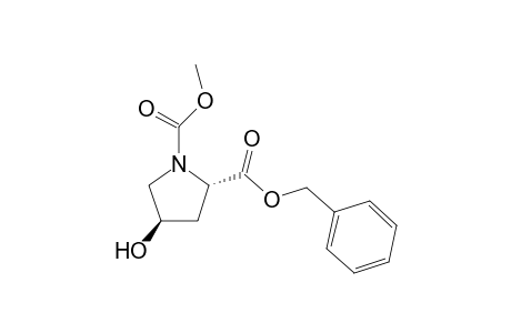 2-Benzyl 1-methyl (2S,4R)-4-Hydroxy-1,2-pyrrolidicarboxylate
