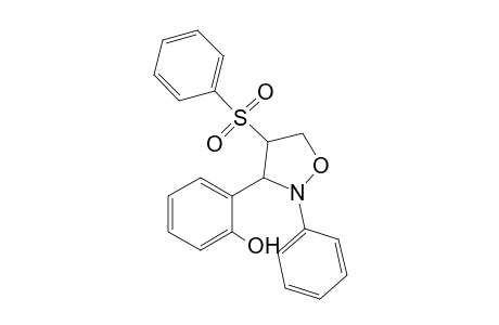 3-[2'-Hydroxyphenyl]-2-phenyl-4-(phenylsulfonyl)-isoxazolidine