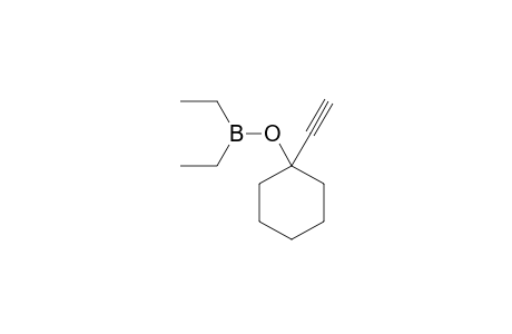 1-Ethynylcyclohexyl diethylborinate