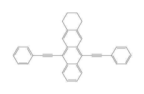 Naphthacene, 1,2,3,4-tetrahydro-6,11-bis(phenylethynyl)-