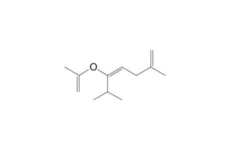 1,4-Heptadiene, 2,6-dimethyl-5-[(1-methylethenyl)oxy]-