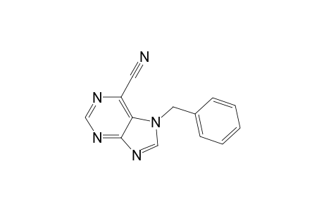 7-Benzyl-7H-purine-6-carbonitrile