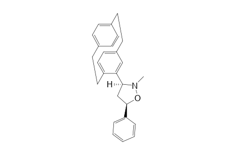 3-(4'-([2.2]Paracyclophanyl)-3,4,4,5-tetrahydro-2-methyl-5-phenylisooxazole