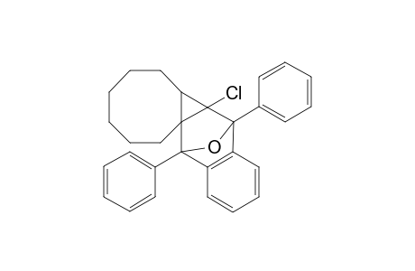 2-Chloro-1,5-diphenylbenzo[f]8-oxa-3,4-(hexamethylene)tricyclo[3.2.1.0(2,4)]octane